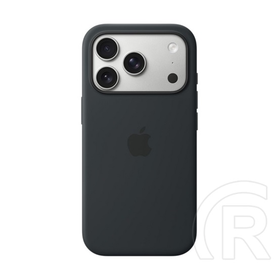 Apple szilikon telefonvédő (magsafe) fekete