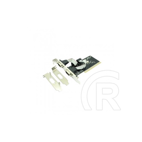 Approx 2 soros port PCI DB9 + low profile lemez