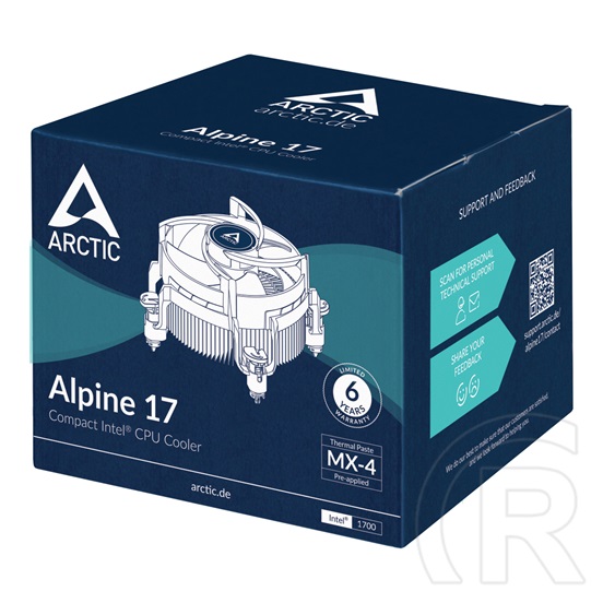 Arctic Alpine 17 CPU hűtő