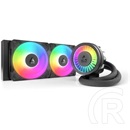 Arctic Liquid Freezer III Pro 240 A-RGB vízhűtés (2x120 mm ventilátor, pumpa 800-2800 rpm, A-RGB, fekete)