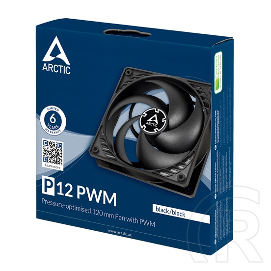 Arctic P12 PWM hűtő ventilátor (120 mm)