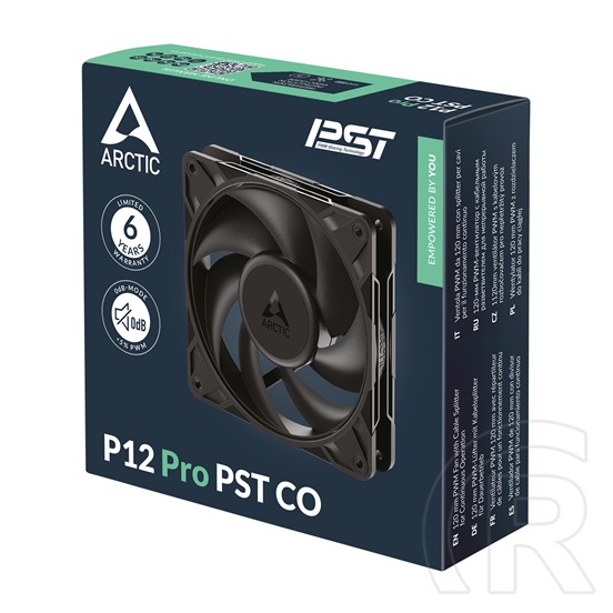 Arctic P12 Pro PST CO hűtő ventilátor (120 mm, PWM, max 3000 rpm)