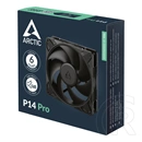 Arctic P14 Pro hűtő ventilátor (140 mm, PWM, fekete)