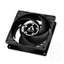 Arctic P8 Max hűtő ventilátor (80 mm, 500-5000 rpm, PWM, 0.6 Sone, fekete)