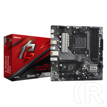 Asrock B550M Phantom Gaming 4 (mATX, sAM4)