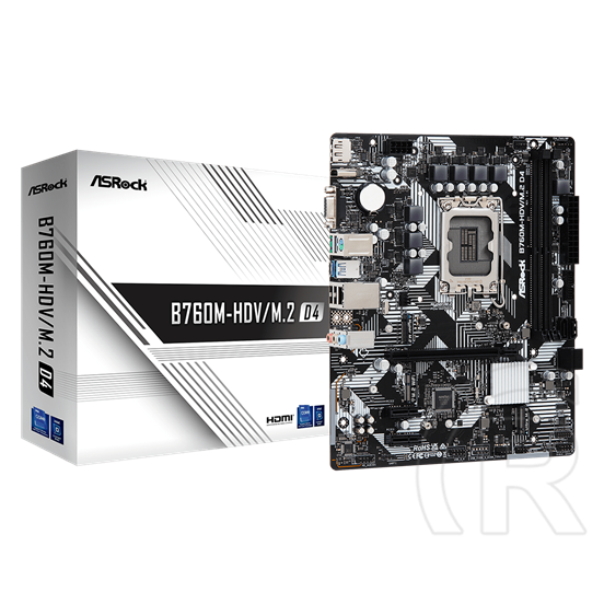 Asrock B760M-HDV/M.2 D4 (mATX, LGA 1700)
