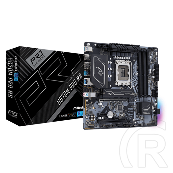 Asrock H670M Pro RS (mATX, LGA1700)