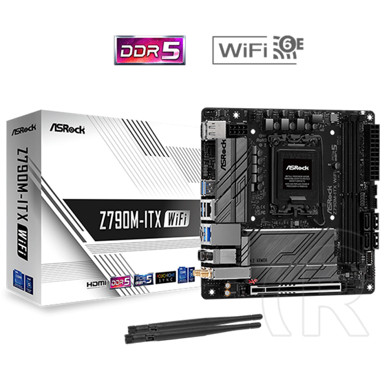 Asrock Z790M-ITX/WIFI (Mini-ITX, LGA1700)