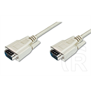 Assmann D-Sub 15 pin M/M VGA kábel 1,8 m (szürke)