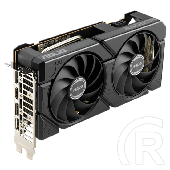 Asus DUAL-RX7600-O8G-EVO VGA (PCIe 4.0, 8 GB GDDR6, 128 bit, 3xDP+HDMI)
