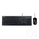 Asus Desktop U2000 billentyűzet + egér (HU, USB, fekete)