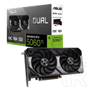 Asus Dual GeForce RTX 5060 Ti OC VGA (PCIe 5.0, 16 GB GDDR7, 128 bit, 3xDP+HDMI)