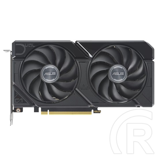 Asus Dual Radeon RX 7600 XT OC VGA (PCIe 4.0, 16 GB GDDR6, 128 bit, 3xDP+1xHDMI, aktív hűtő)