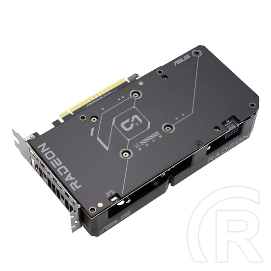 Asus Dual Radeon RX 7600 XT OC VGA (PCIe 4.0, 16 GB GDDR6, 128 bit, 3xDP+1xHDMI, aktív hűtő)