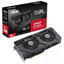 Asus Dual Radeon RX 7800 XT OC VGA (PCIe 4.0, 16 GB GDDR6, 256 bit, 3xDP+HDMI)