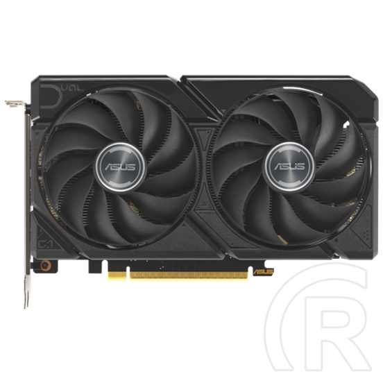 Asus Dual Radeon RX 9060 XT VGA (PCIe 5.0, 8 GB GDDR6, 128 bit, 2xDP+1xHDMI, aktív hűtő)