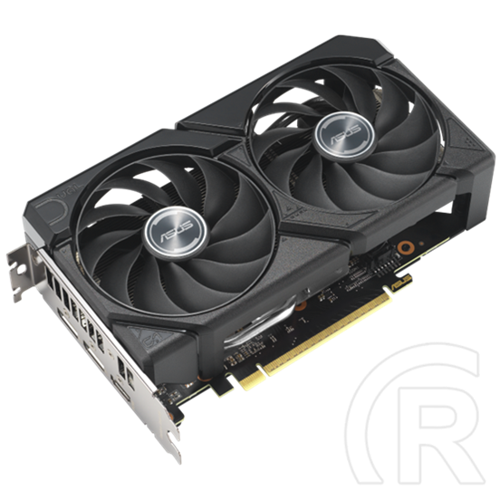 Asus Dual Radeon RX 9060 XT VGA (PCIe 5.0, 8 GB GDDR6, 128 bit, 2xDP+1xHDMI, aktív hűtő)