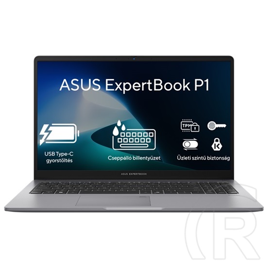 Asus ExpertBook P1503CVA (15,6", Intel Core i7-13620H, 16GB RAM, 1TB SSD szürke)