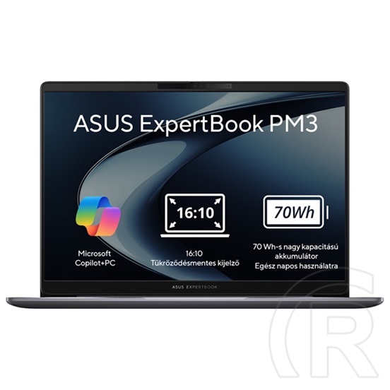 Asus ExpertBook PM3606CKA-MB0198 (16\", AMD Ryzen AI 5 330, 16GB RAM, 512GB M.2, szürke)