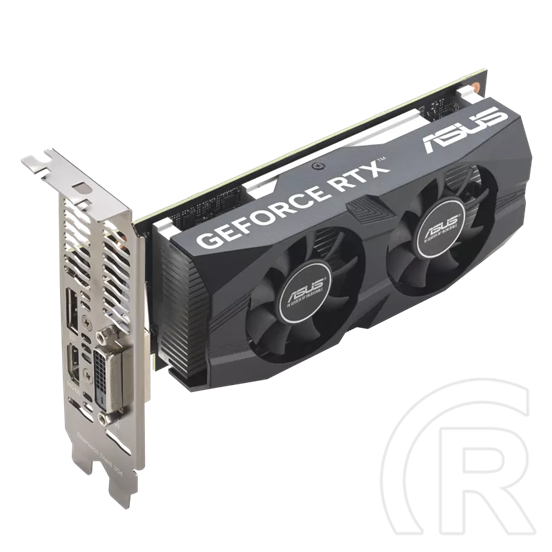 Asus GeForce RTX 3050 LP BRK OC VGA (PCIe 4.0, 6 GB GDDR6, 96 bit, DP+HDMI+DVI-D)