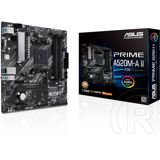 Asus PRIME A520M-A II/CSM (mATX, AM4)