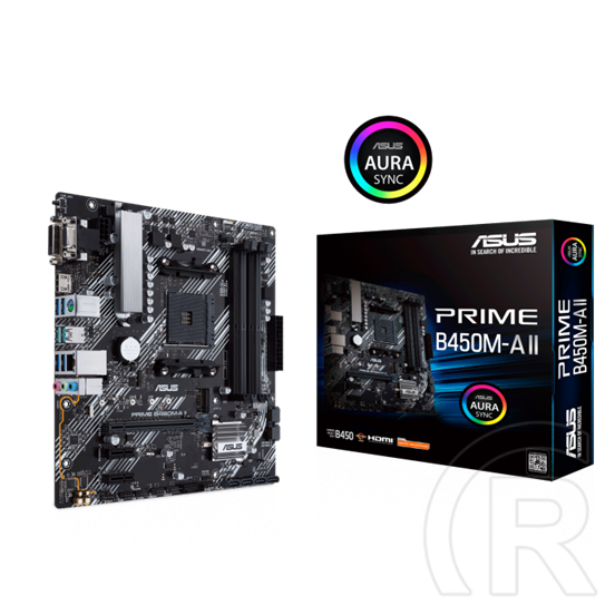 Asus PRIME B450M-A II (mATX, AM4)