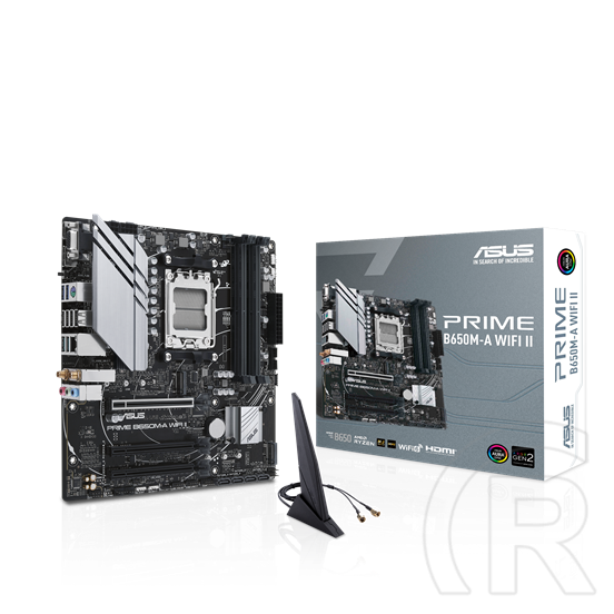 Asus PRIME B650M-A WIFI II (mATX, AM5)