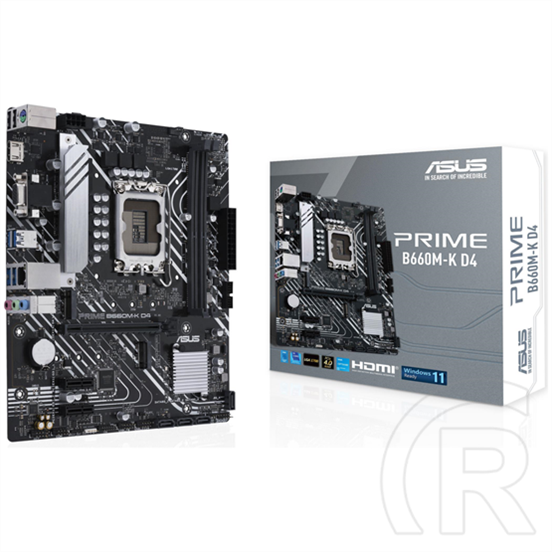 Asus PRIME B660M-K D4 (mATX, LGA1700)