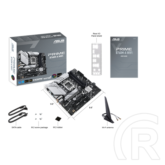 Asus Prime B760M-A Wifi (mATX, LGA 1700)