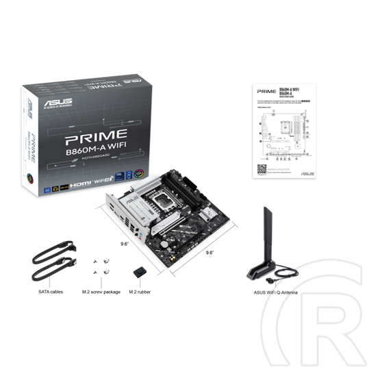 Asus PRIME B860M-A WIFI (mATX, LGA 1851)