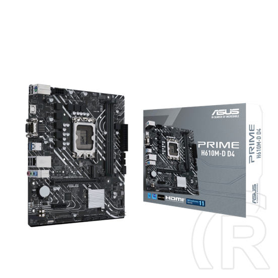 Asus PRIME H610M-D D4 (mATX, LGA1700)