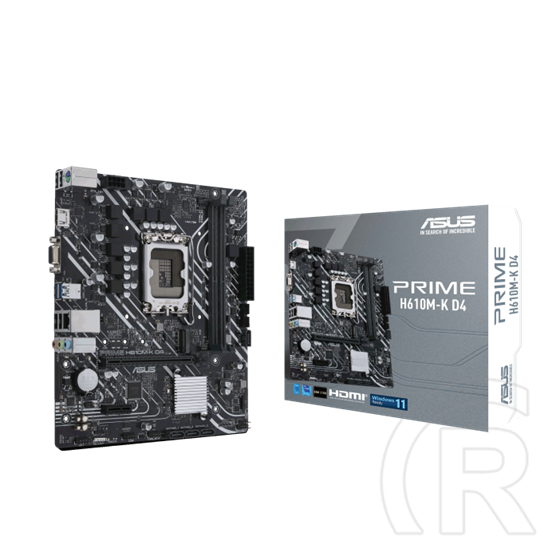 Asus PRIME H610M-K D4 (mATX, LGA1700)