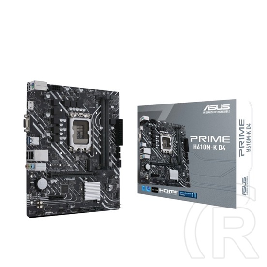 Asus Prime H610M-K D4 (mATX, LGA 1700)