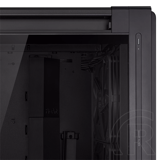 Asus ProArt PA602 TG Black (midi torony, EATX, ablakos, fekete)