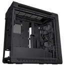 Asus ProArt PA602 Wood Metal (E-ATX, midi torony, fekete)