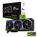 Asus ROG Astral GeForce RTX 5080 OC VGA (PCIe 5.0, 16 GB GDDR7, 256 bit, 3xDP+2xHDMI)