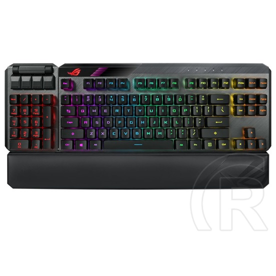 Asus ROG Claymore II Gaming RX Red mechanikus cordless billentyűzet (HU, USB, fekete)