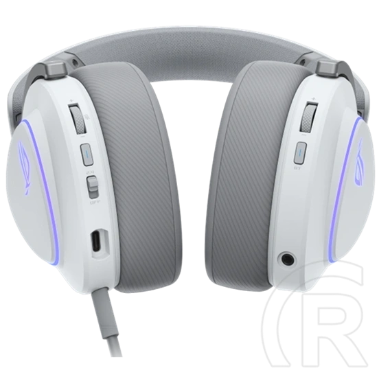 Asus ROG Delta II bluetooth fejhallgató sztereo (tri-mode, 2,4 GHz vevő, USB-C, 3,5 mm jack, 50 mm meghajtó, boom mikrof