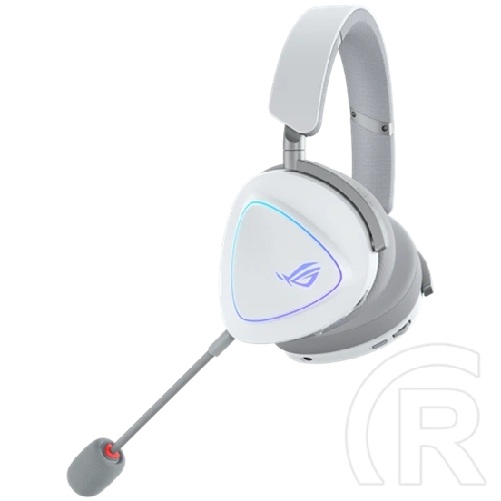 Asus ROG Delta II bluetooth fejhallgató sztereo (tri-mode, 2,4 GHz vevő, USB-C, 3,5 mm jack, 50 mm meghajtó, boom mikrof
