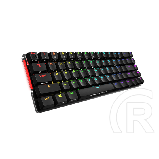 Asus ROG Falchion RGB Cherry MX Red mechanikus billentyűzet (HU, USB, fekete)