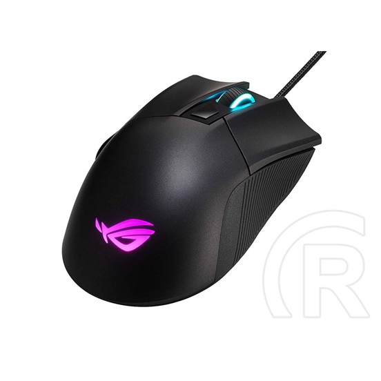 Asus ROG Gladius II Core optikai gamer egér (USB, fekete)