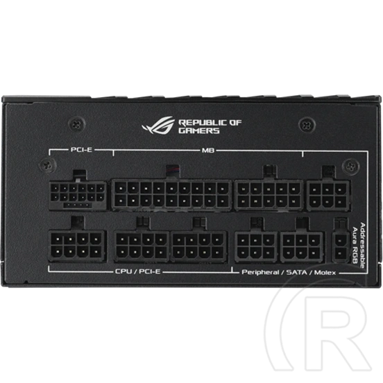 Asus ROG Loki 1000P tápegység (1000 W, 80+ Platinum, ATX, fekete)