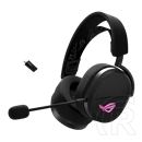 Asus ROG Pelta fejhallgató sztereo (tri-mode, USB-C, mikrofonrúd, multifunkciós gombok, 1,8 m kábel, háttérvilágítás, fe