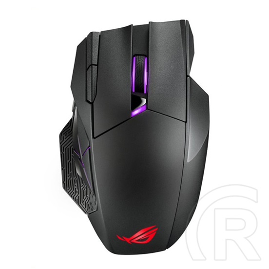 Asus ROG Spatha X cordless optikai egér (USB, fekete)
