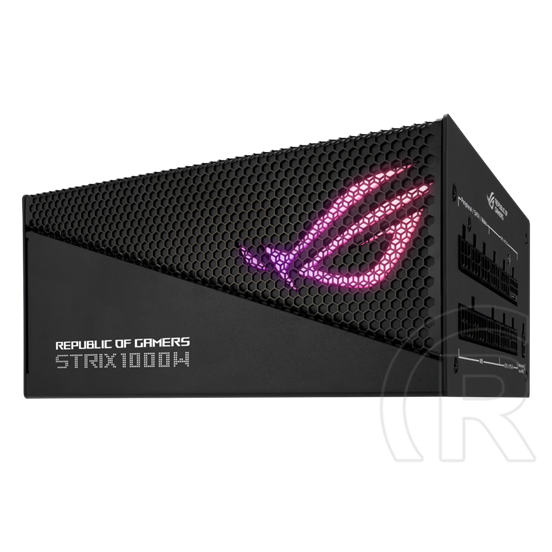 Asus ROG Strix 1000W 80+ Gold Aura Edition ventillátorral moduláris tápegység