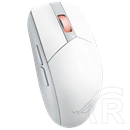 Asus ROG Strix Impact III vezeték nélküli optikai egér (USB/Bluetooth, fehér)