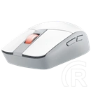 Asus ROG Strix Impact III vezeték nélküli optikai egér (USB/Bluetooth, fehér)