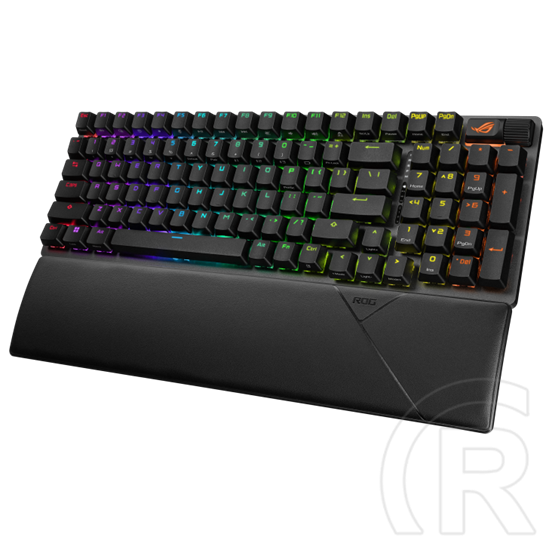 Asus ROG Strix Scope II 96 ROG NX Stormt Wireless Billentyűzet (HU, USB, fekete)