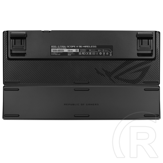 Asus ROG Strix Scope II 96 ROG NX Stormt Wireless Billentyűzet (HU, USB, fekete)