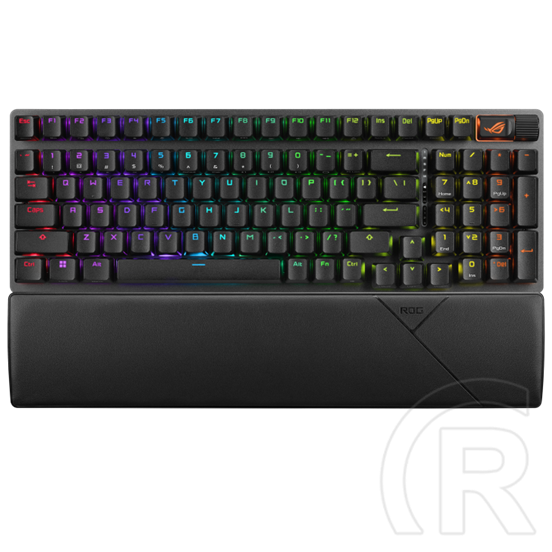 Asus ROG Strix Scope II 96 ROG NX Stormt Wireless Billentyűzet (HU, USB, fekete)